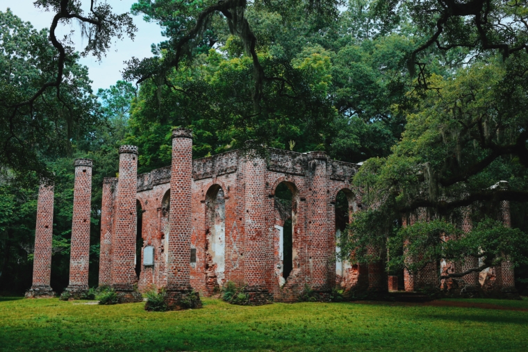 sheldon church ruins south carolina