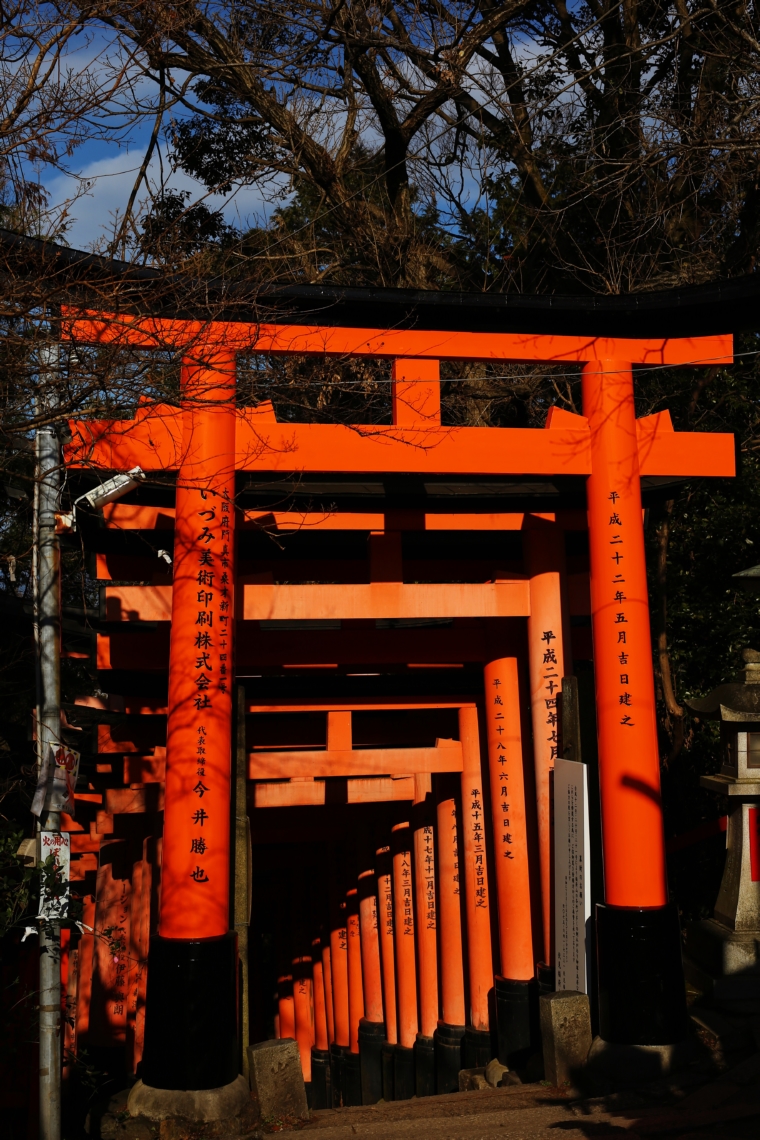 japan kyoto fushimi inari