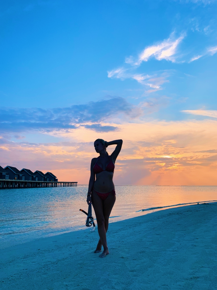 Kuramathi Maldives sunset