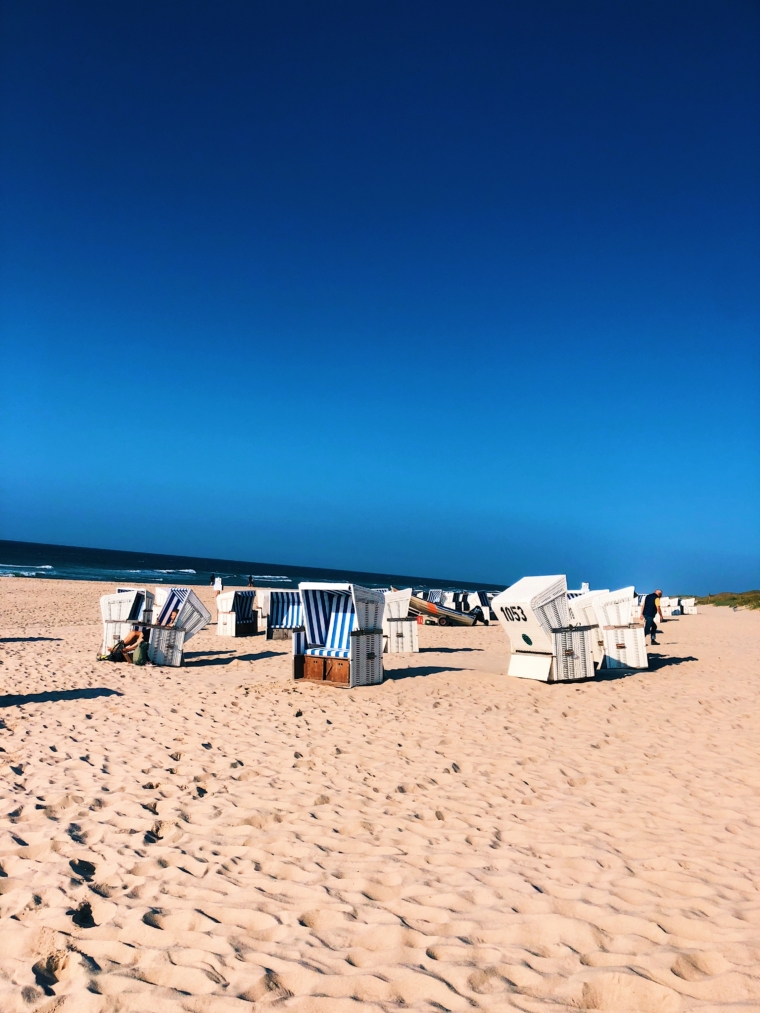 sylt strand strandkörbe