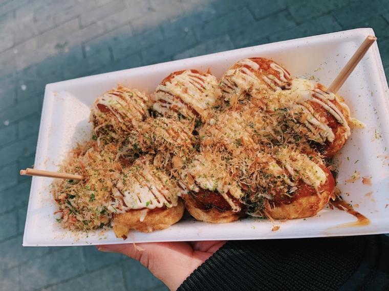 Takoyaki osaka japan