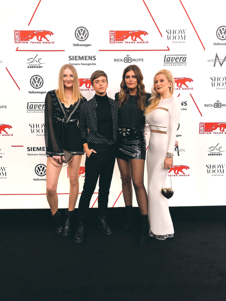 bunte new faces award 2017 berlin red carpet