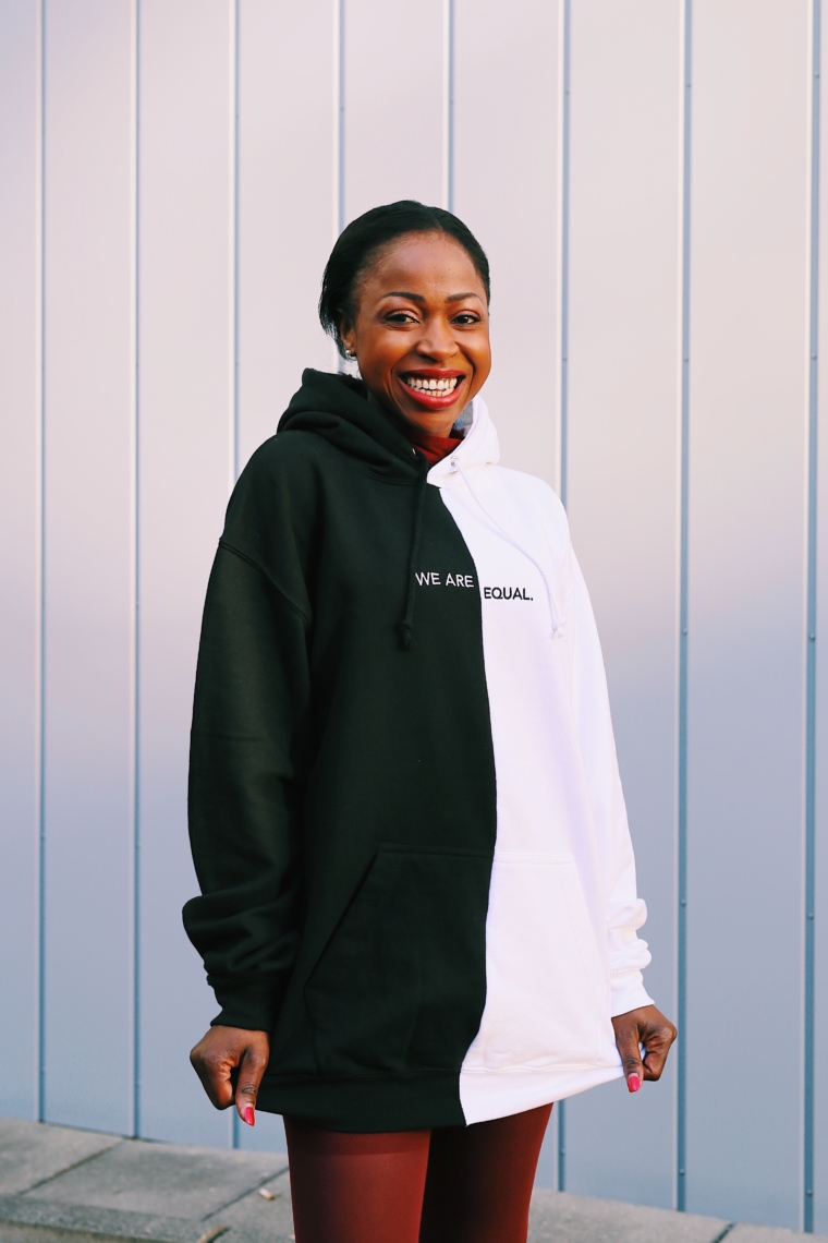 we are equal hoodie sweatshirt palina kozyrava shop