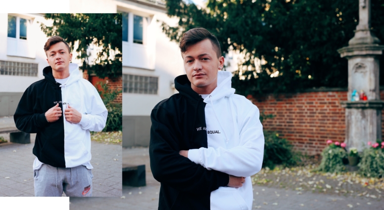 we are equal hoodie sweatshirt palina kozyrava shop