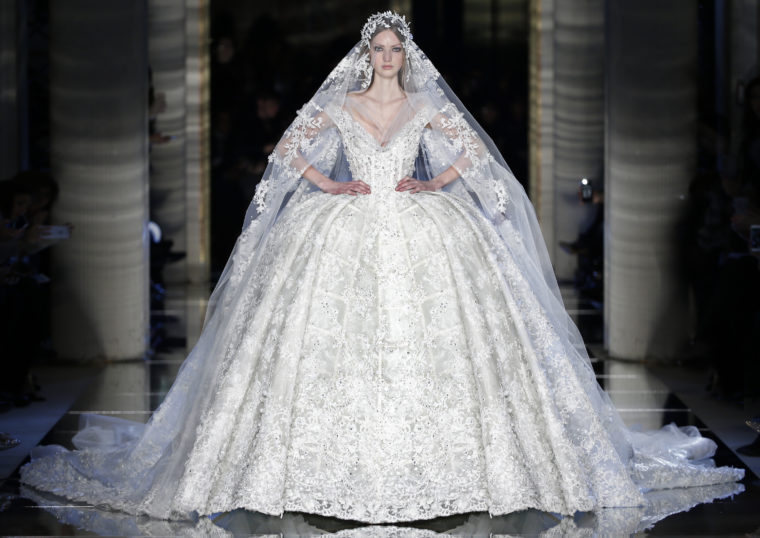 zuhair murad haute couture bride braut ss16 2016 paris fashion week