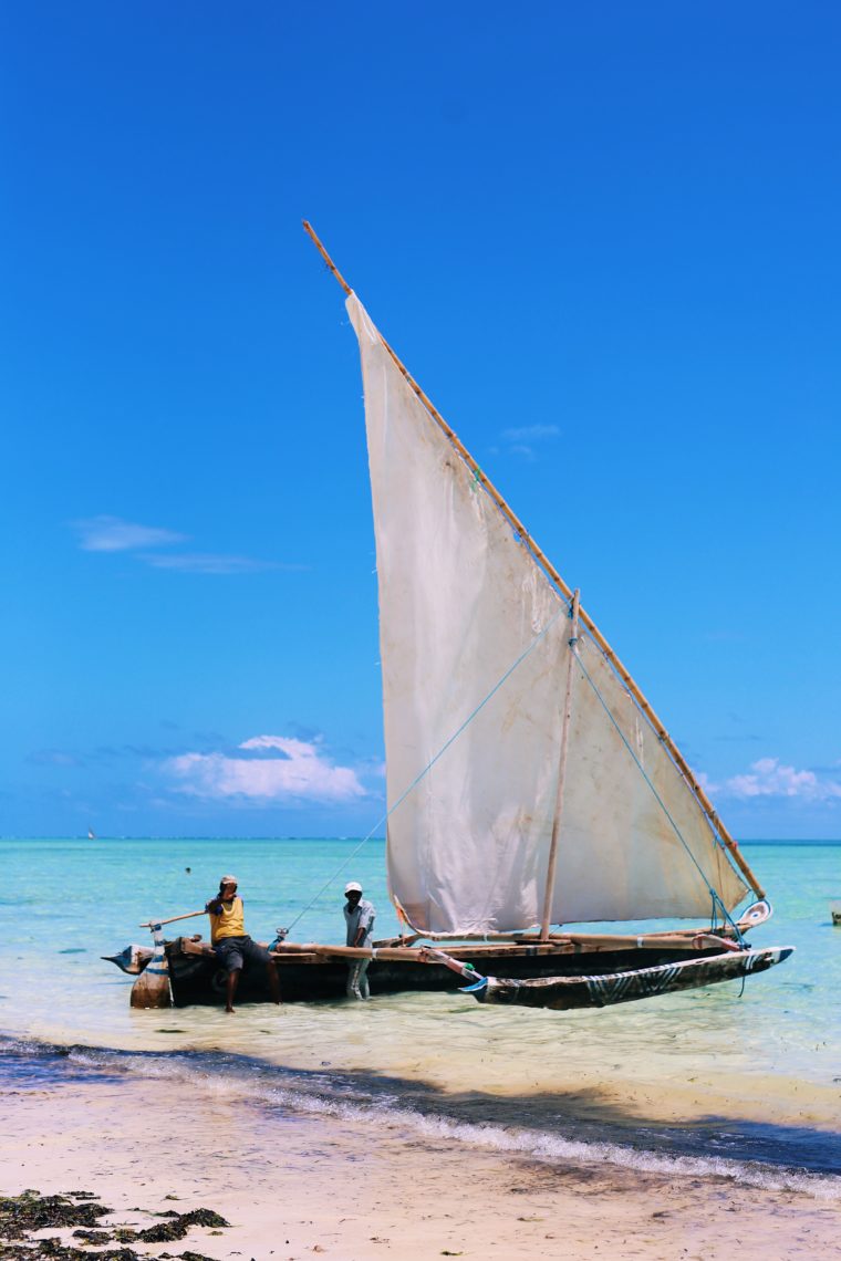 zanzibar tanzania africa paje beach must see boat