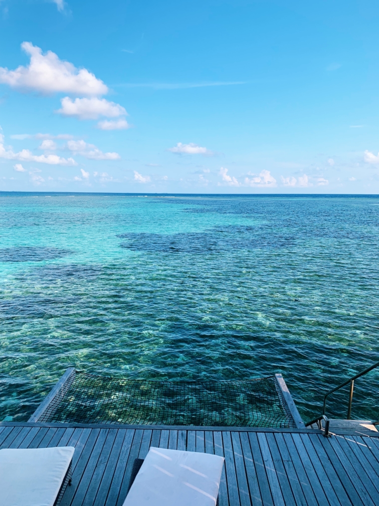 beach villa Shangri La's Villingili Resort & Spa Maldives