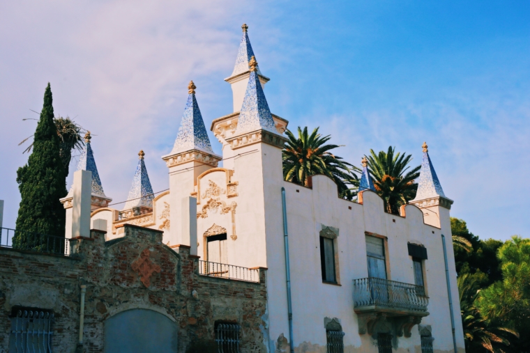 costa brava abandoned villa church