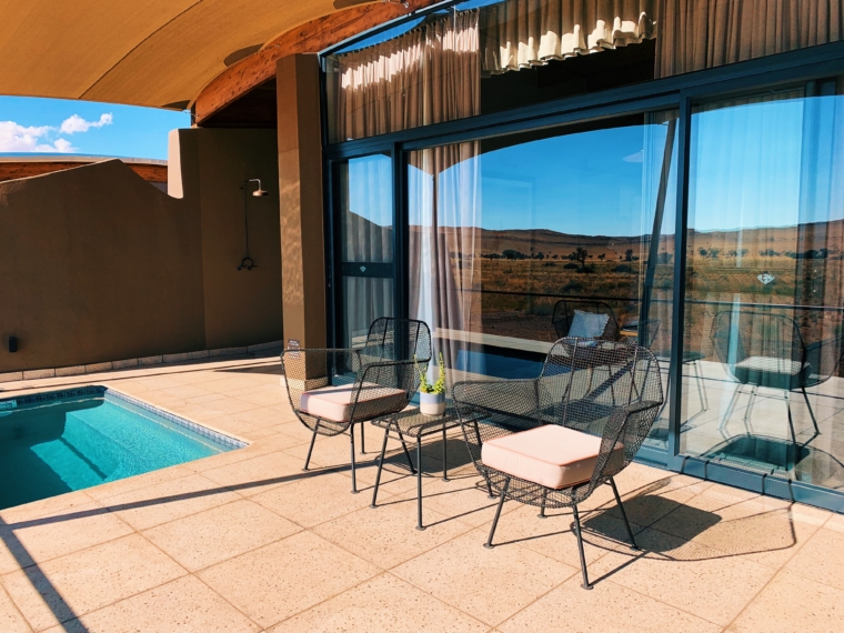 the desert grace lodge gondwana collection namibia pool