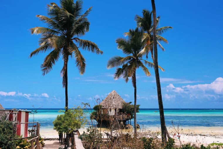 zanzibar tanzania africa the rock restaurant overwater