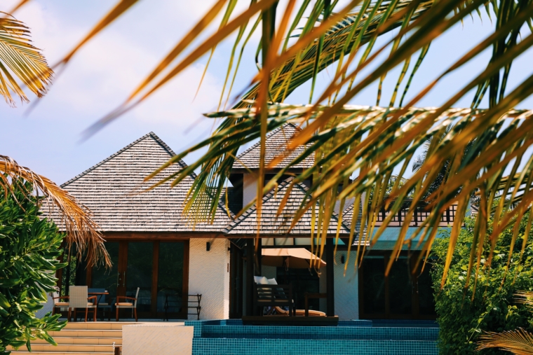 Hideaway Beach Resort & Spa Maldives beach villa with pool