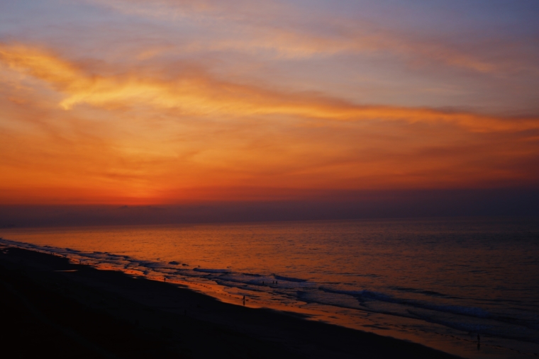 myrtle beach south carolina sunset sundown beach 