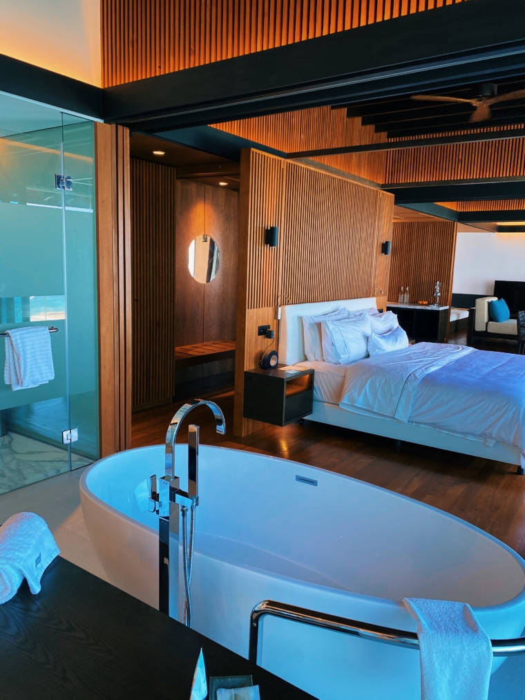 westin maldives room overwater over water villa bungalow with private pool