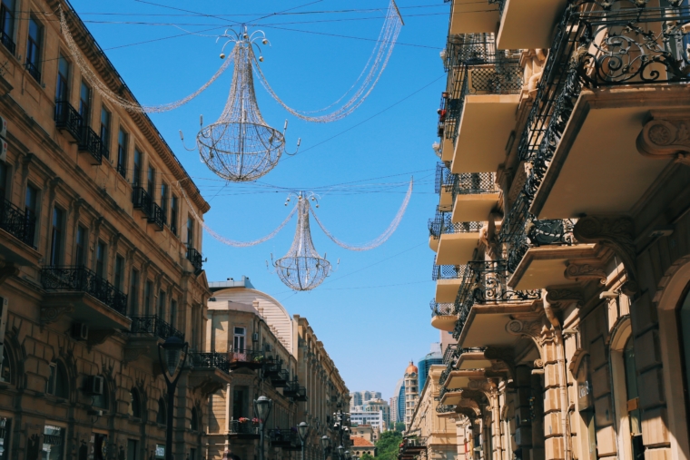 Baku Azerbaijan old city