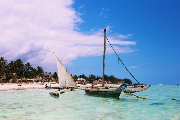 zanzibar tanzania africa paje beach must see boat