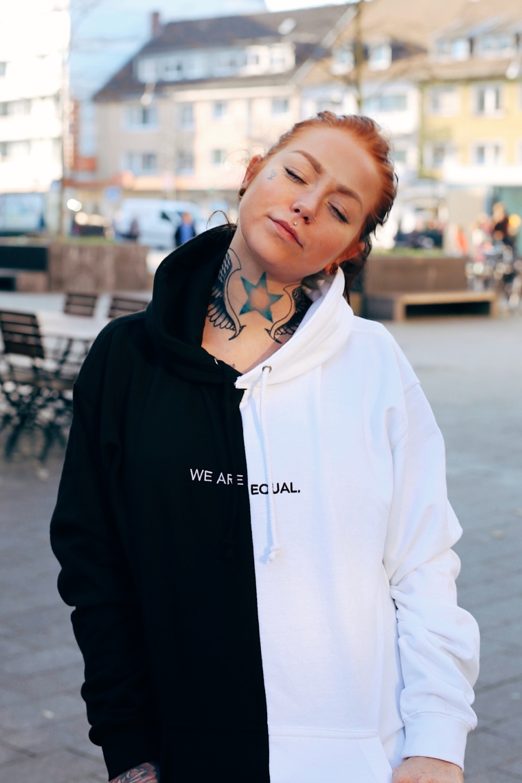 we are equal hoodie sweatshirt palina kozyrava shop