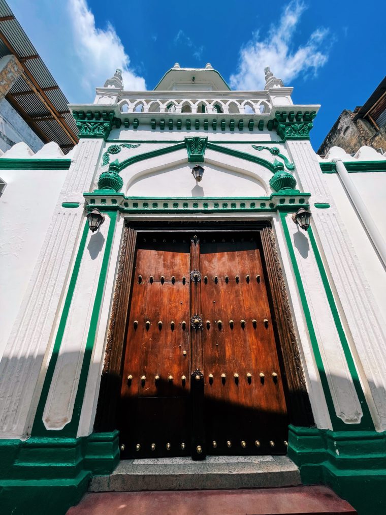 stone town zanzibar tanzania africa door