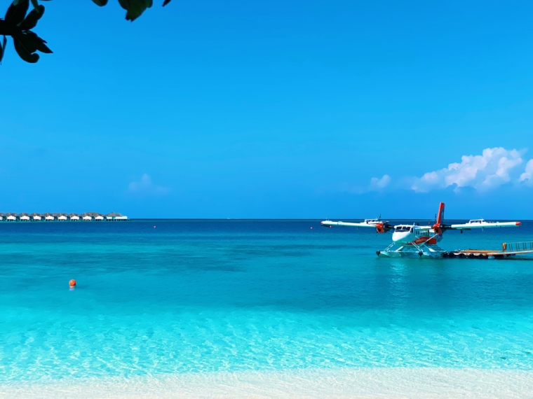 Finolhu Maldives seaplane