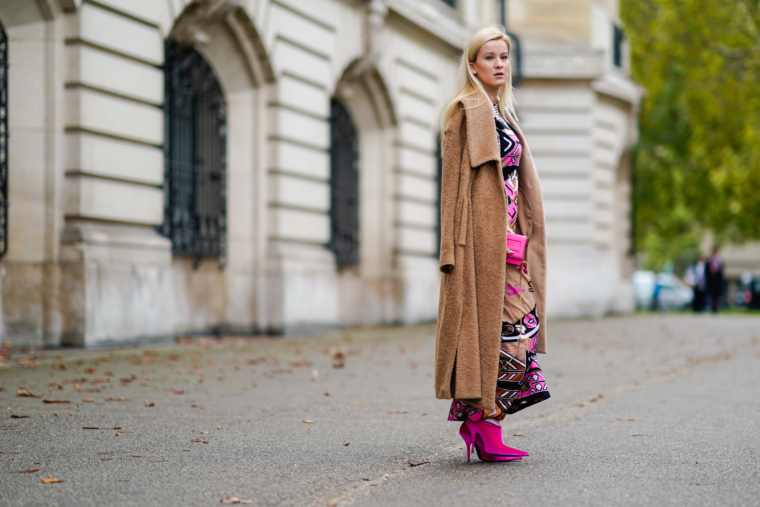 paris fashion week SS 2018 streetstyle margiela leonard balenciaga look pink