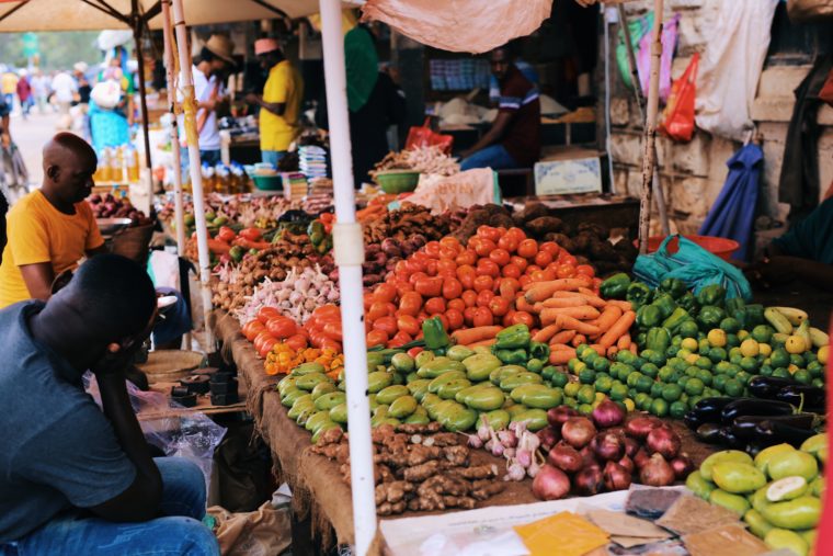 stone town zanzibar tanzania africa market