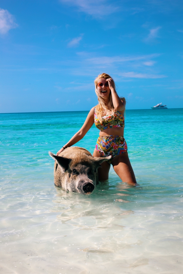 bahamas swimming with pigs island must see bucket list