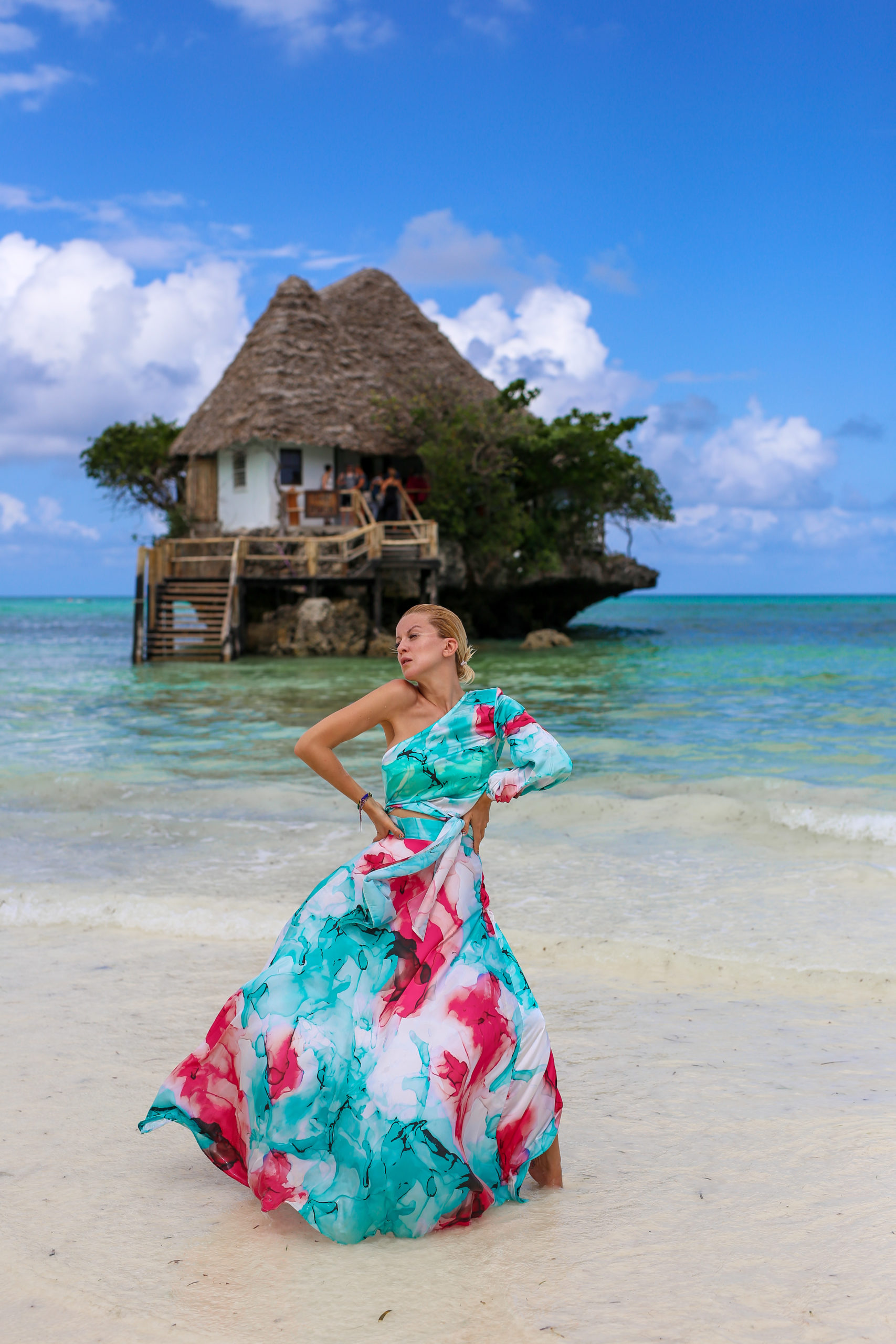 zanzibar tanzania africa the rock restaurant overwater must see blogger influencer photo spot