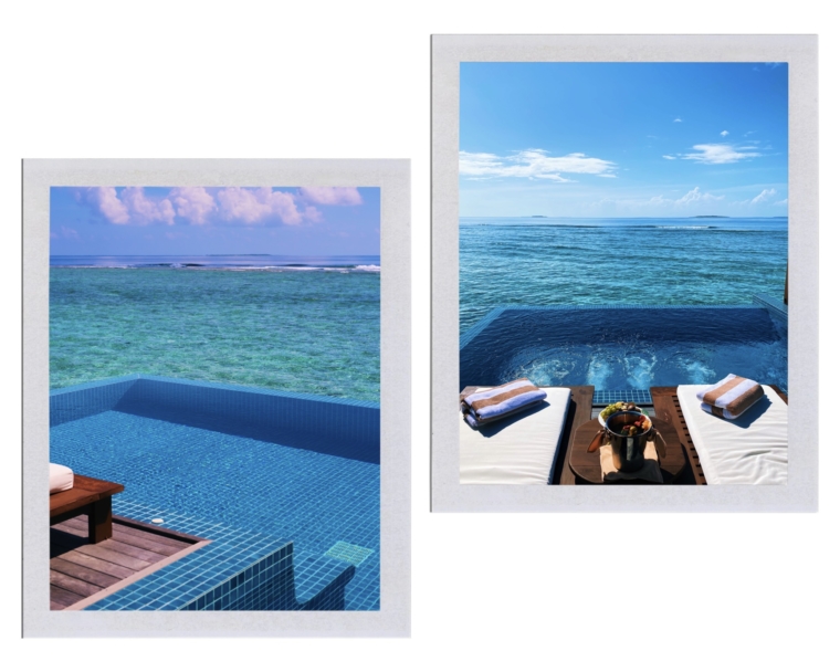 Hideaway Beach Resort & Spa Maldives overwater villa with pool