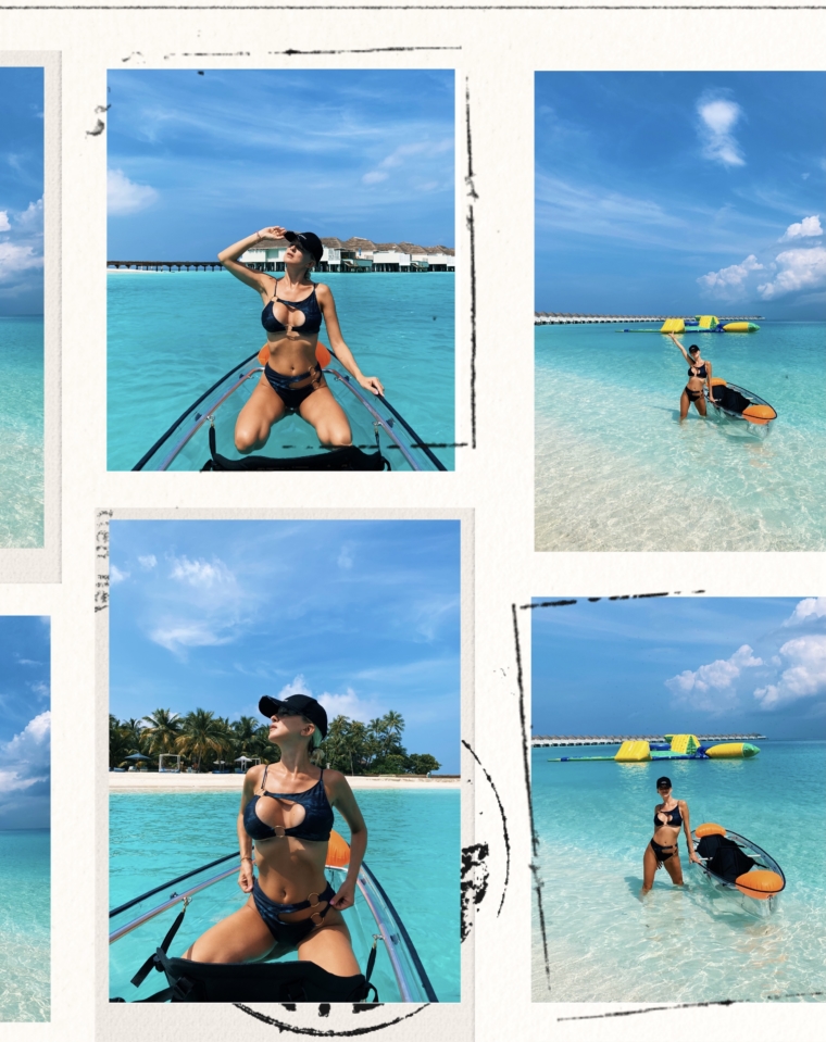 Finolhu Maldives kayak