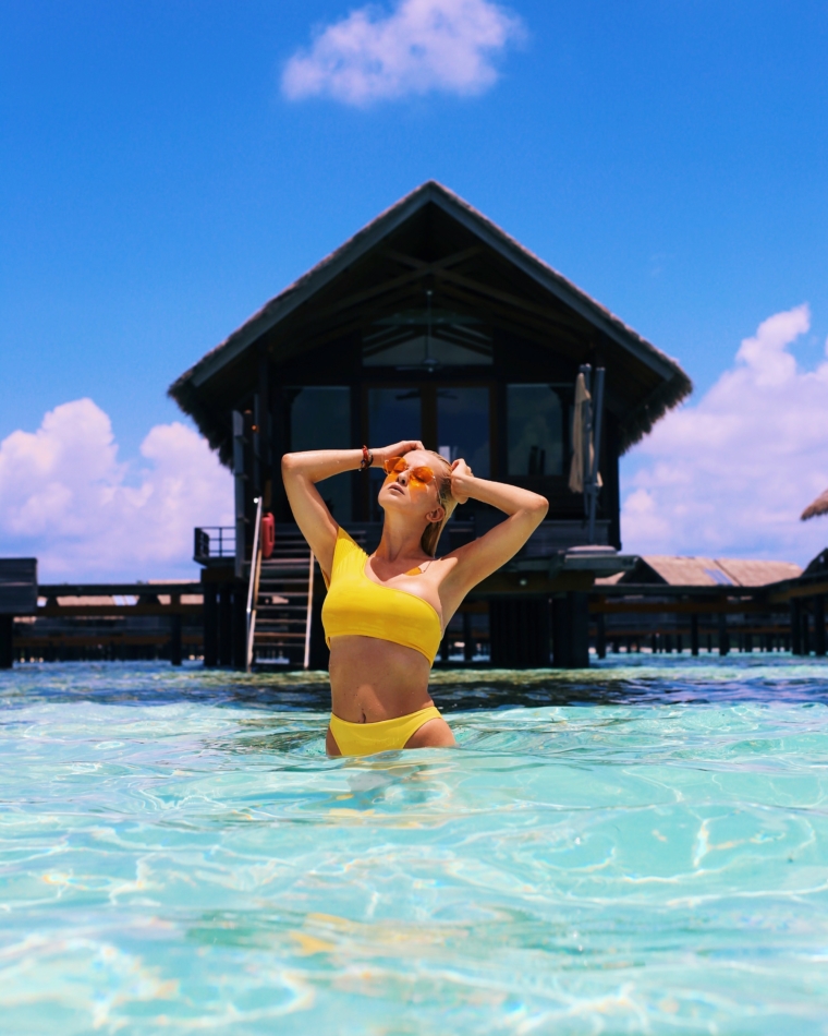 beach villa Shangri La's Villingili Resort & Spa Maldives