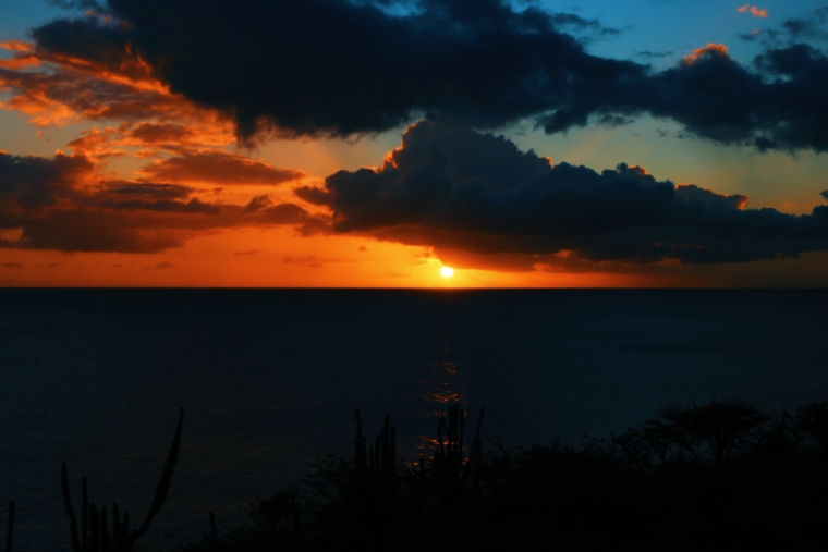 sunset bonaire