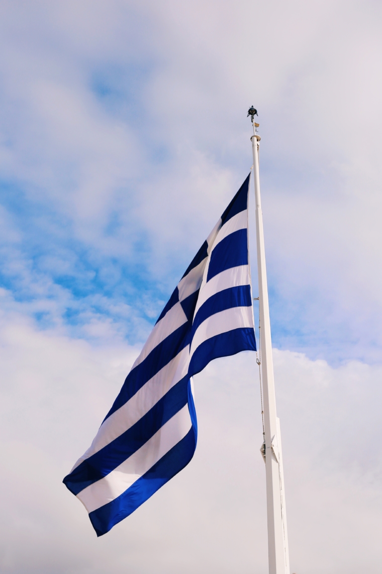 griechische fahne athen