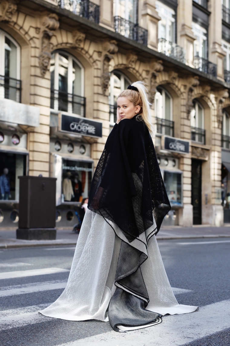 Talbot Runhof streetstyle paris fashion week 2017 2018