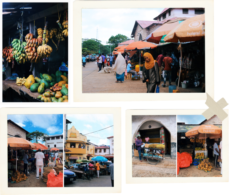 stone town zanzibar tanzania africa market