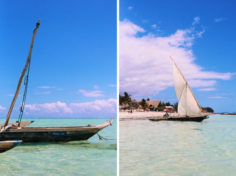 zanzibar tanzania africa paje beach must see boat