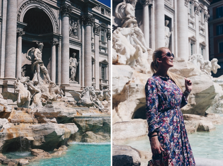 trevi fountain rome italy