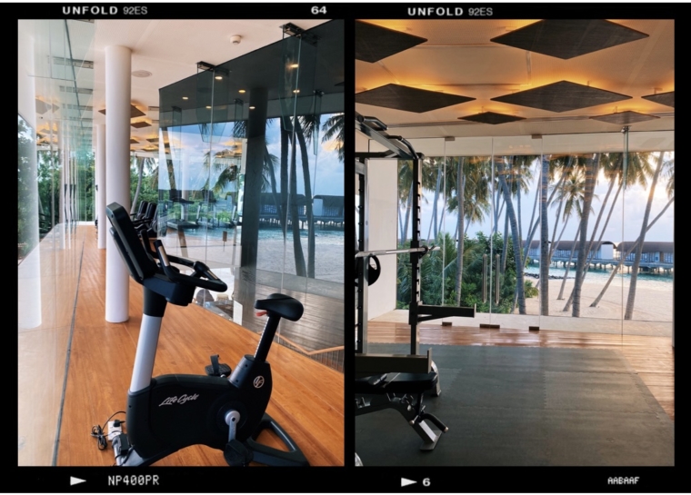 westin maldives gym