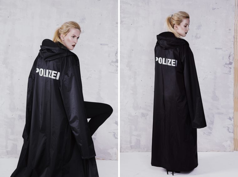 vetements rain coat polizei sale sold out limited edition