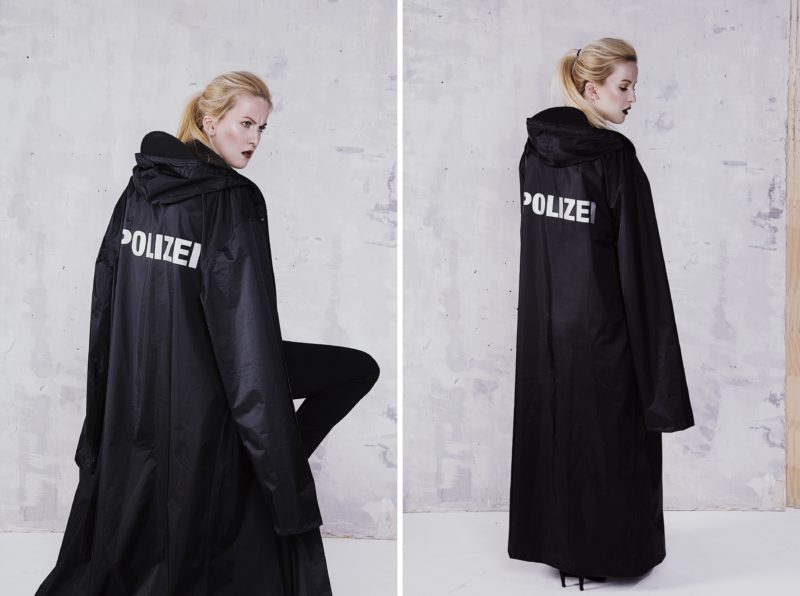 vetements rain coat polizei sale sold out limited edition