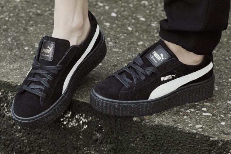 Puma, Creepers, schwarze Sneaker