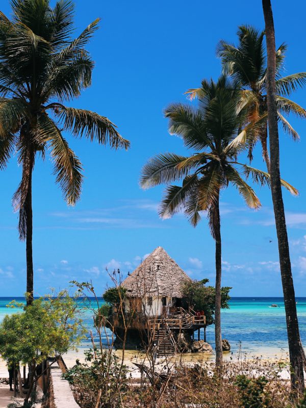 zanzibar tanzania africa the rock restaurant overwater