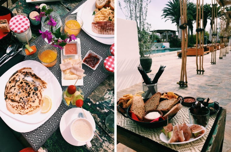 breakfast luch tapas ibizazen hotel ibiza