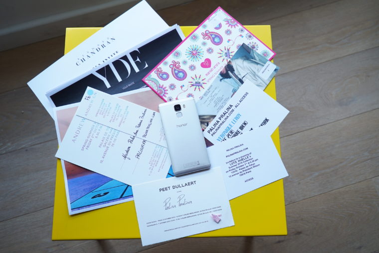 Paris Fashion Week Invitations honor 7