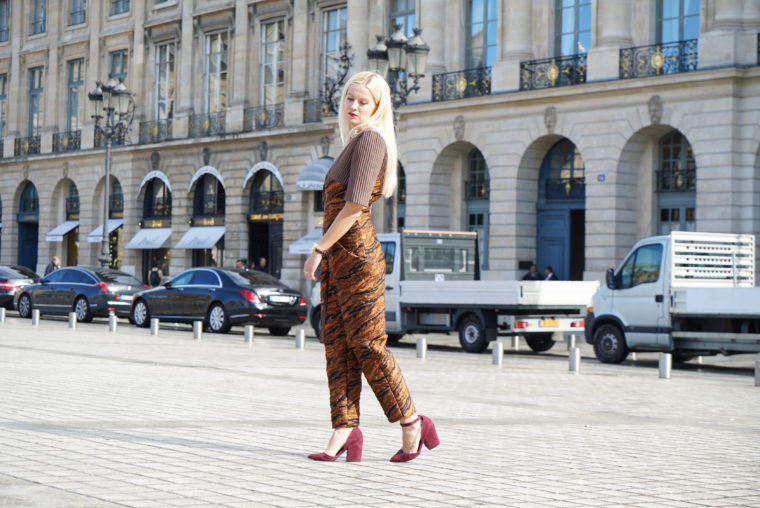 Jumpsuit luxury french fashion