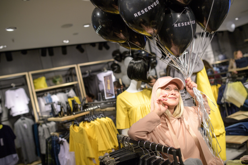 COLOGNE, GERMANY - MARCH 22: RESERVED store opening on March 22, 2017 in Cologne, Germany. (Photo by Thomas Lohnes/Getty Images for RESERVED)