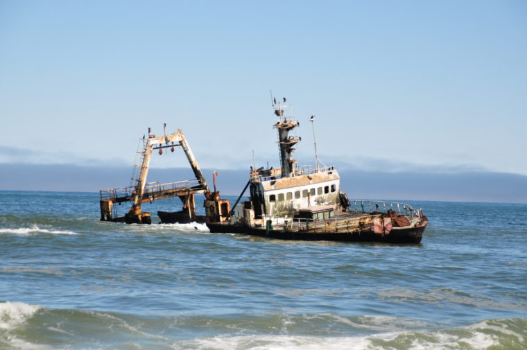 WRECK SKELETON COAST NAMIBIA SHIP 