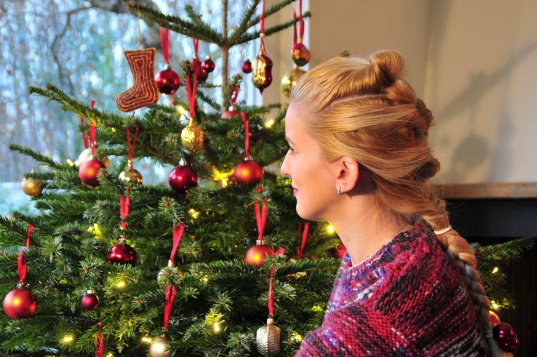 Hairdo easy festive christmas