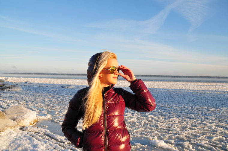 stylish im winterurlaub