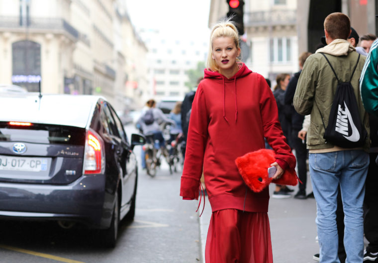 pfw paris fashion week before vetements fashion show streetstyle