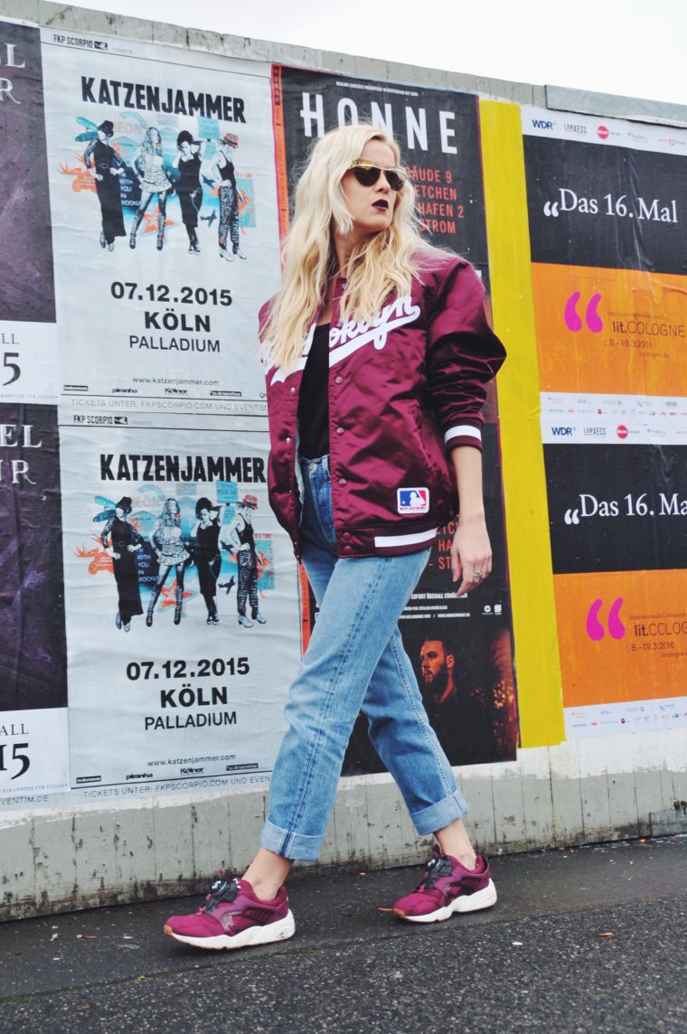 New YOrk streetstyle puma majestic athletic