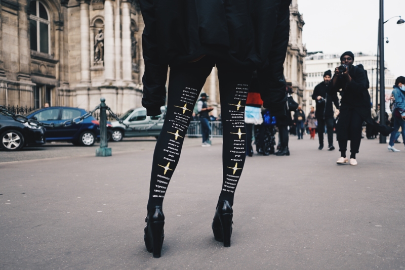 vetements overknee socks